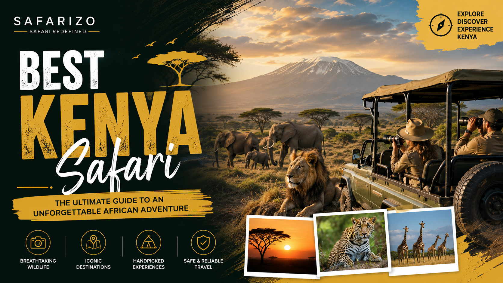 Best Kenya safari guide cover image