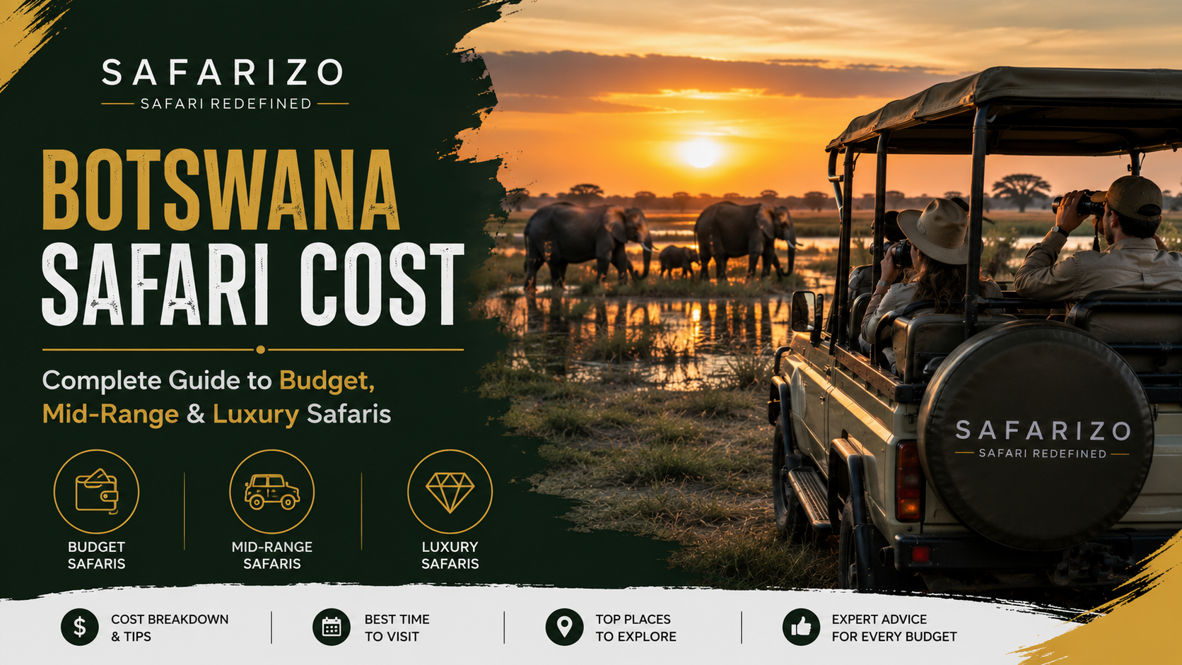 Botswana Safari Cost Complete Guide to Budget, Mid Range & Luxury Safaris