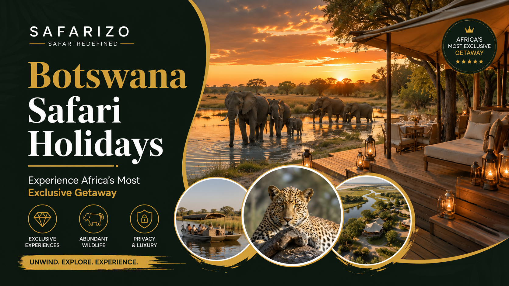 Botswana Safari Holidays Experience Africa’s Most Exclusive Getaway