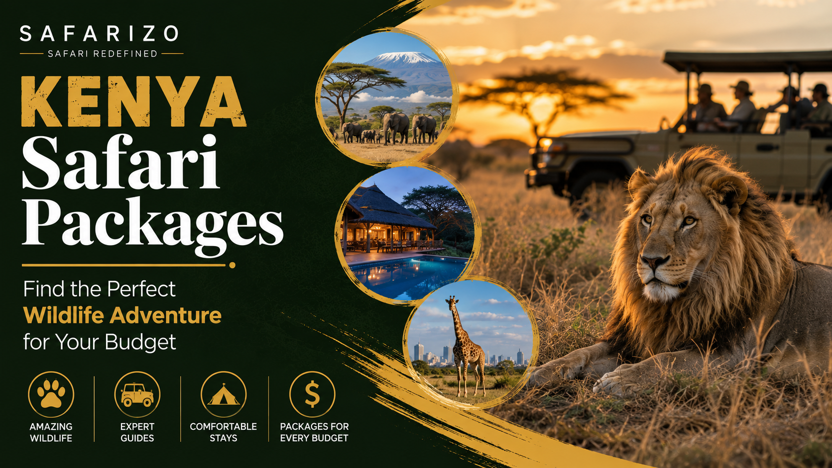 Kenya Safari Packages Find the Perfect Wildlife Adventure for Your Budget