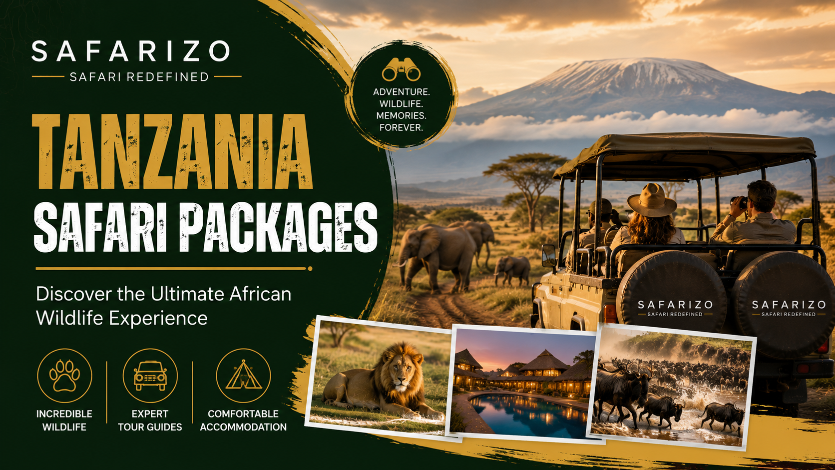 Tanzania Safari Packages Discover the Ultimate African Wildlife Experience
