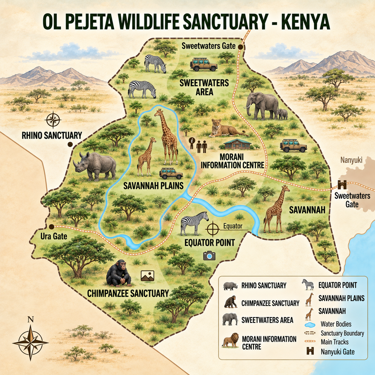 Ol Pejeta Wildlife Sanctuary