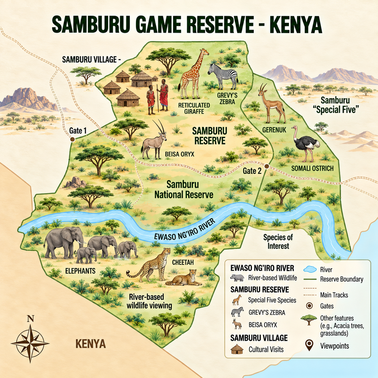 Samburu Game Reserve