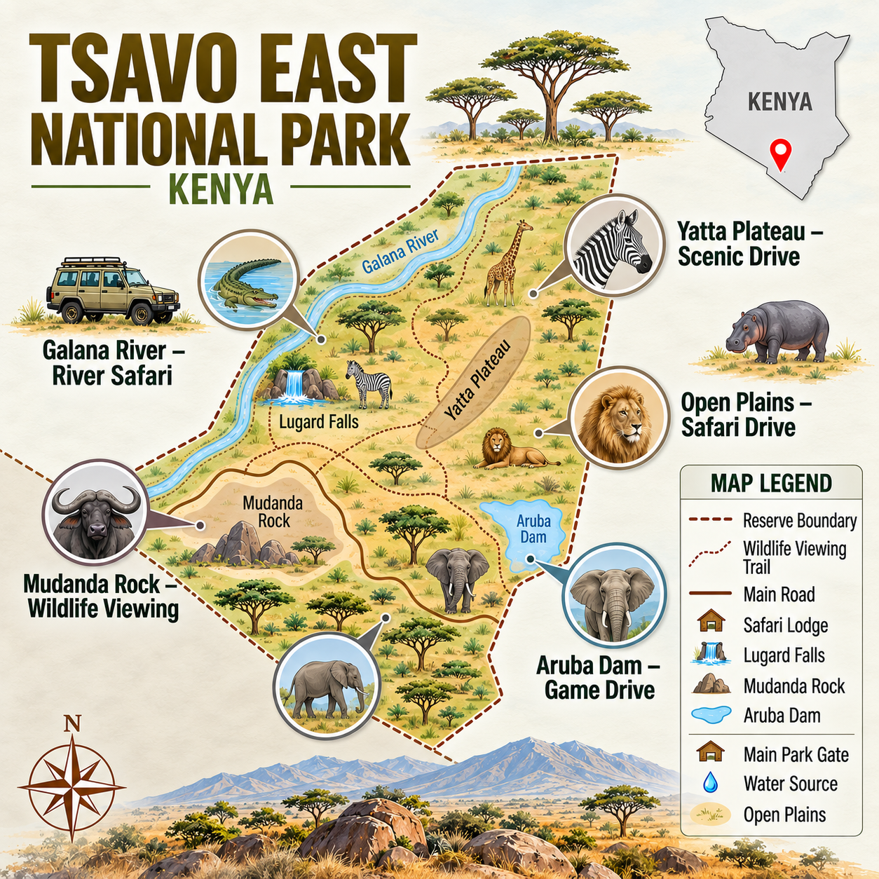 Tsavo East National Park