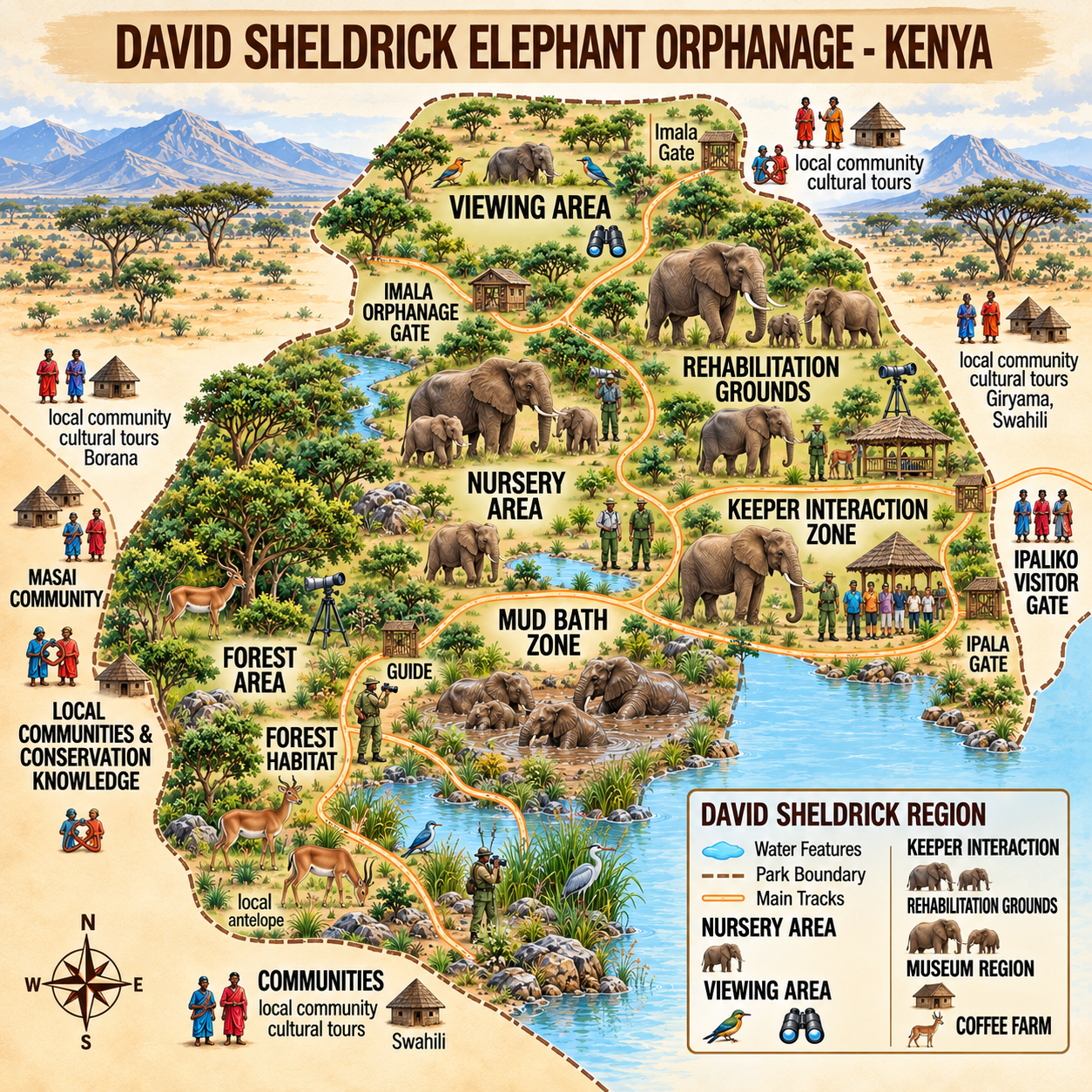 David Sheldrick Elephant Orphanage