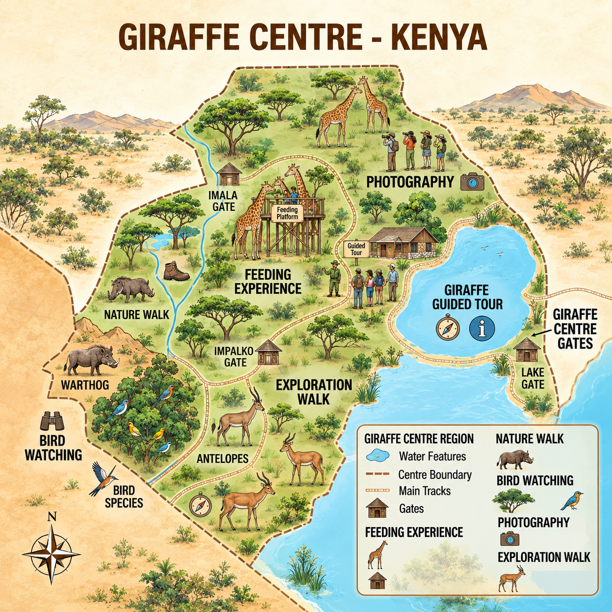 Giraffe Centre – Kenya (1)