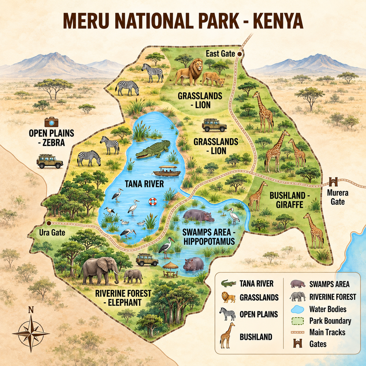 Meru National Park