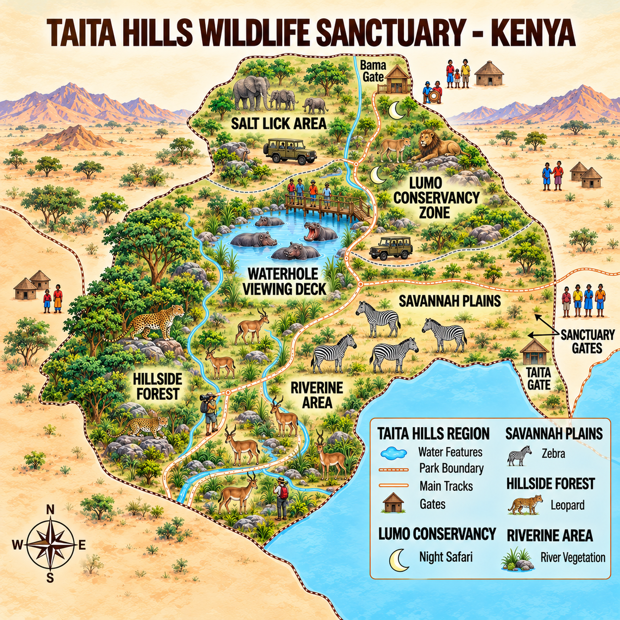 Taita Hills Wildlife Sanctuary